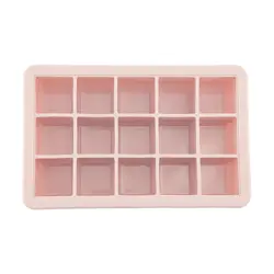 Portionsform Med Lock 15-fack - Smoke Rose | Baby & Barn - Äta - Matlådor & vattenflaskor | BabyMode