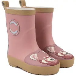 Mikk-Line Gummistövel Röd Panda 3D - BARK | Barnskor - Gummistövlar - Långa gummistövlar | BabyMode