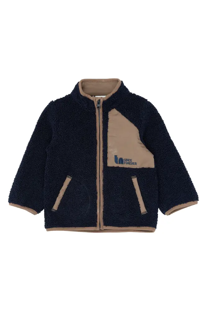 The New Siblings Stormy Uni Teddy Jacka - Navy Blazer - 92