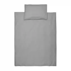 Påslakanset Spjälsäng - Grey | Barnrum - Textilier - Sängkläder - Junior sängkläder | BabyMode