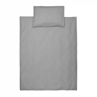 Påslakanset Spjälsäng - Grey