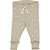 Pineapple rib leggings med flæser - 690000214