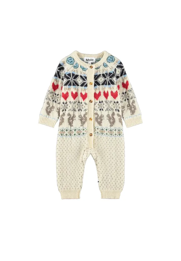 Molo Frej Jumpsuit - Polar Knit - 80