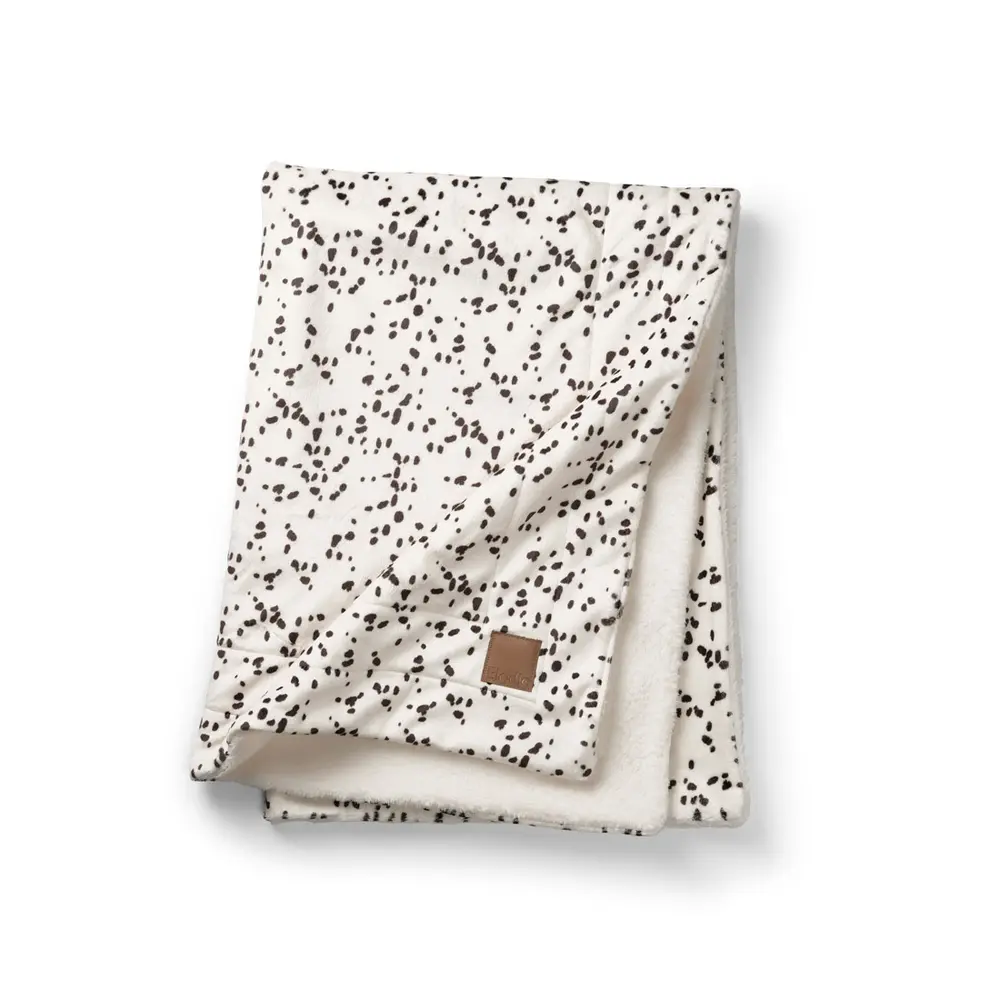 Pärlsammetsfilt - Dalmatian Dots | Barnrum - Textilier - Filtar & swaddlers | BabyMode