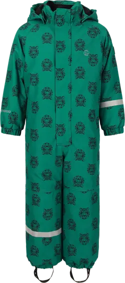 Vinteroverall Tower Printet W-PRO 10000 - Alpine Green | Kläder - Ytterplagg - Overaller | BabyMode