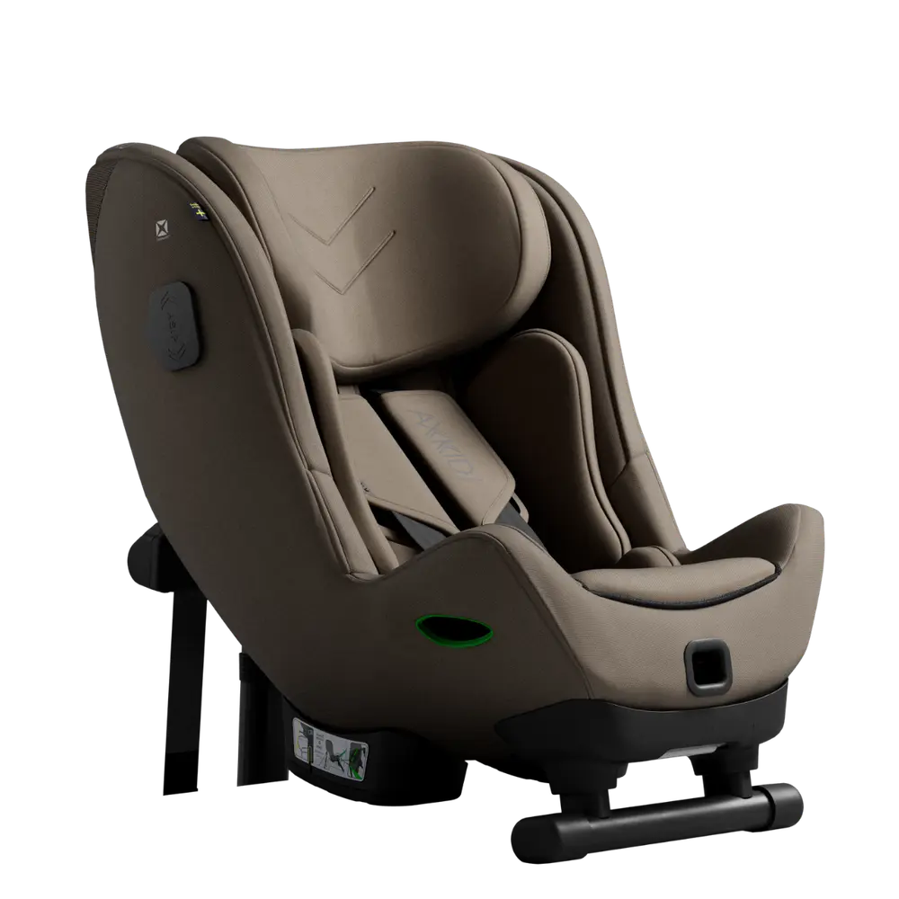 Axkid Minikid 4 Max Bilsbarnstol - Driftwood Beige | Bilbarnstolar - Bakåtvända bilbarnstolar 9-36 Kg - Bakåtvända bilbarnstolar upp till 36 kg | BabyMode