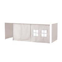 Sänggardin 90x200 cm, Silver Cloud