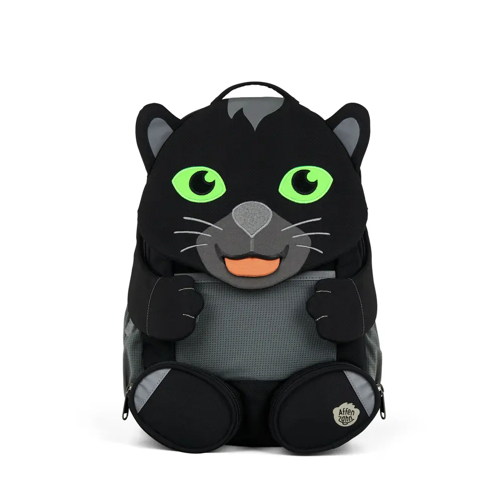 Affenzahn Large Friend Panther - Panther - ONE SIZE | Barnkläder - Tillbehör accessoarer - Ryggsäckar & väskor | BabyMode