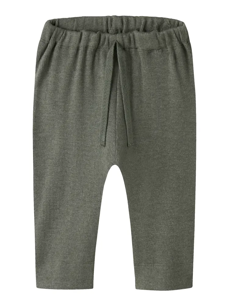 Name It Kab Byxor - Dusty Olive - 68 | Barnkläder - Underdelar - Byxor | BabyMode