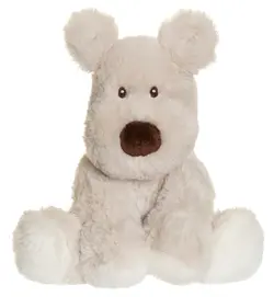 Teddy Mocca Hund Liten - Grey | Leksaker - Nallebjörnar & gosedjur - Nallebjörnar | BabyMode