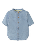 Hans Denim Skjorta - Light Blue Denim