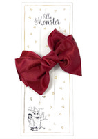 Hårspänne Romantisk Rosett Röd