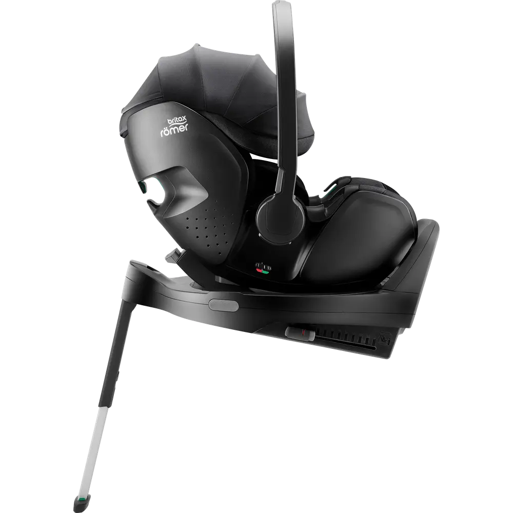 Britax Römer Baby-Safe Pro Style Babyskydd inkl. Vario Bas 5Z - Carbon Black | Bilbarnstolar - Babyskydd 0-13 Kg | BabyMode