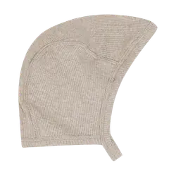 Hjälm Melange Rib - Pure Cashmere Melange | Kläder - Mössor, vantar och tossor - Babymössor | BabyMode