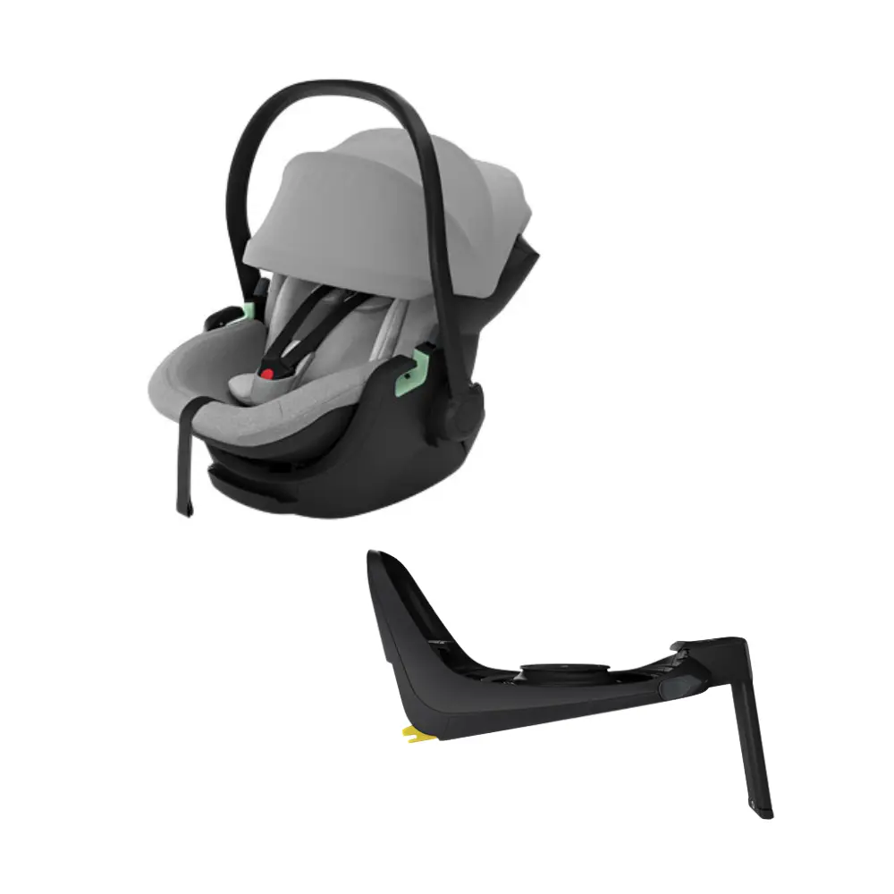 Thule Maple Babyskydd inkl. Alfi bas - Light Grey | Bilbarnstolar - Bilstolspaket - Babyskydd med bas & tillbehör | BabyMode