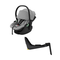 Maple Babyskydd inkl. Alfi bas - Light Grey