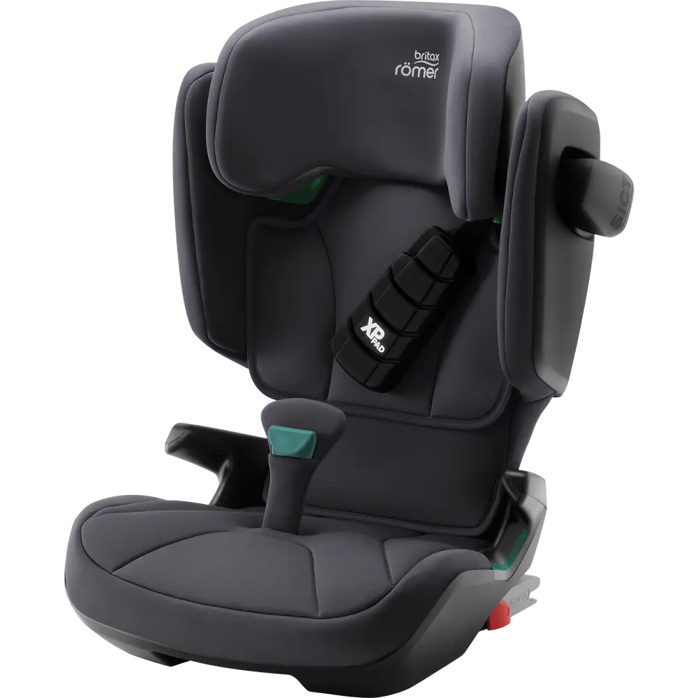 Britax Römer Kidfix i-Size Bältesstol - Storm Grey | Bilbarnstolar - Framåtvända bilbarnstolar - Bältesstolar | BabyMode