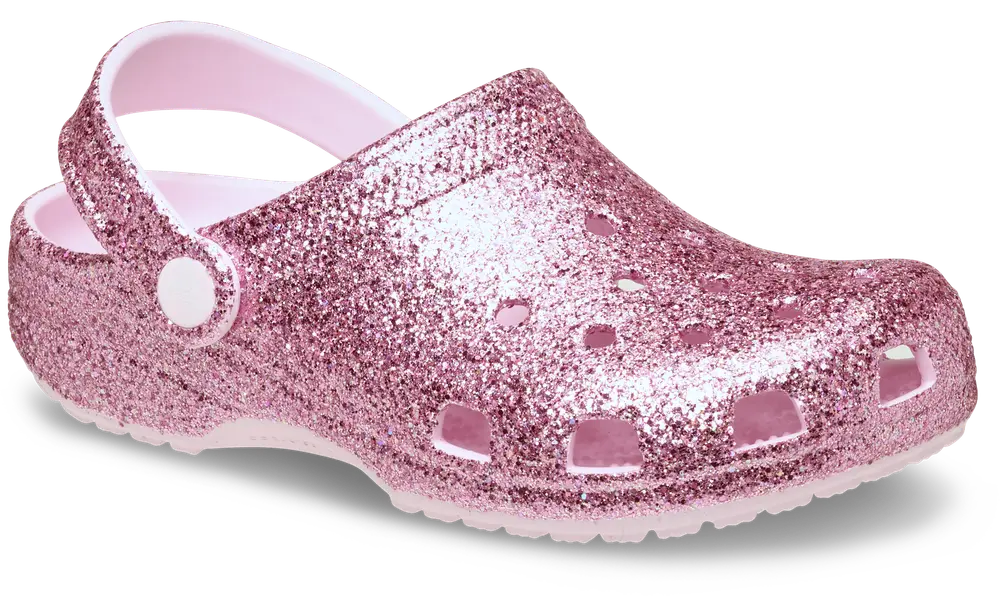 Classic Chunky Glitter Clog T - Pink Milk - 25/26 | Barnskor - Sandaler - Sandaler med sluten tå | BabyMode