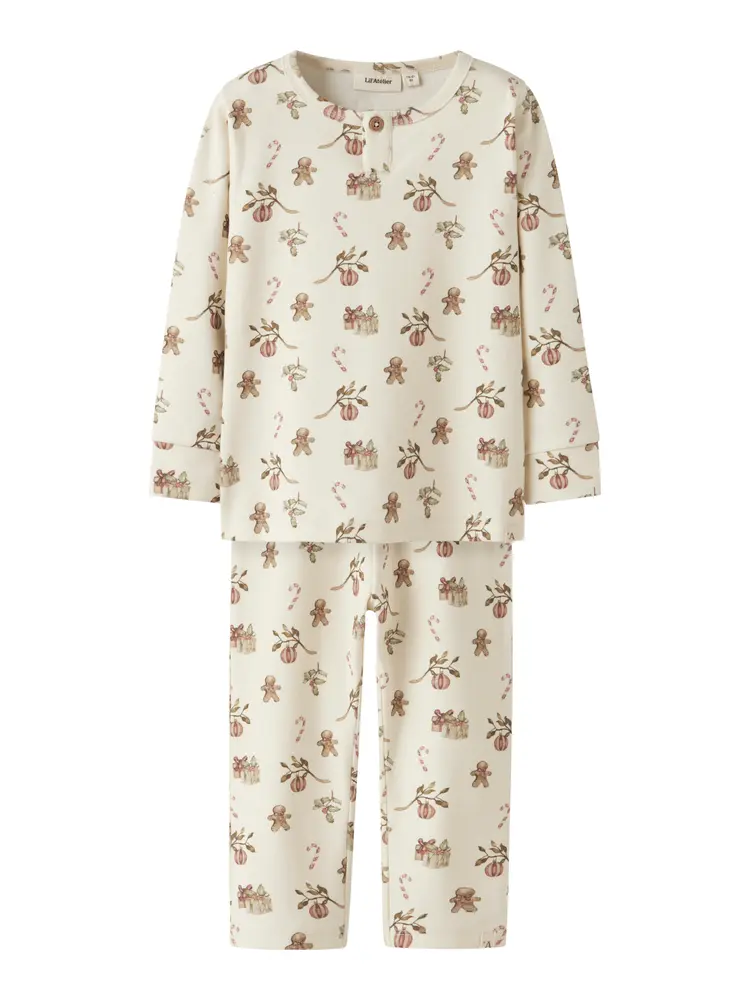 Lil' Atelier Layo Git Pyjamas - Turtledove - 104
