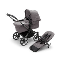 Donkey 5 Mono/Singelvagn Complete - Graphite/Grey Melange