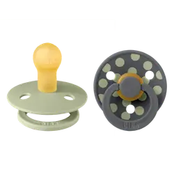 Studio Colour 2pk Polka Latex Str 1 Sage/Iron