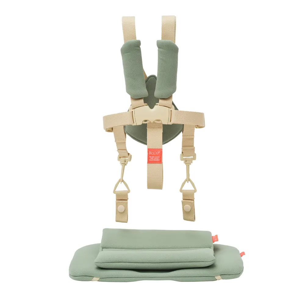 Kaos Klapp Sele Och Kudde - Mineral Green | Baby & Barn - Äta - Barnstolar & tillbehör - Tillbehör till barnstolar | BabyMode