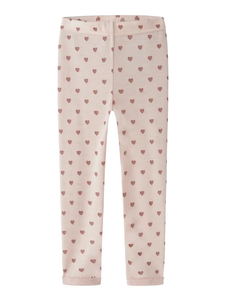 Lil' Atelier Noel Nia Ull Slim Leggings - Morganite - 116