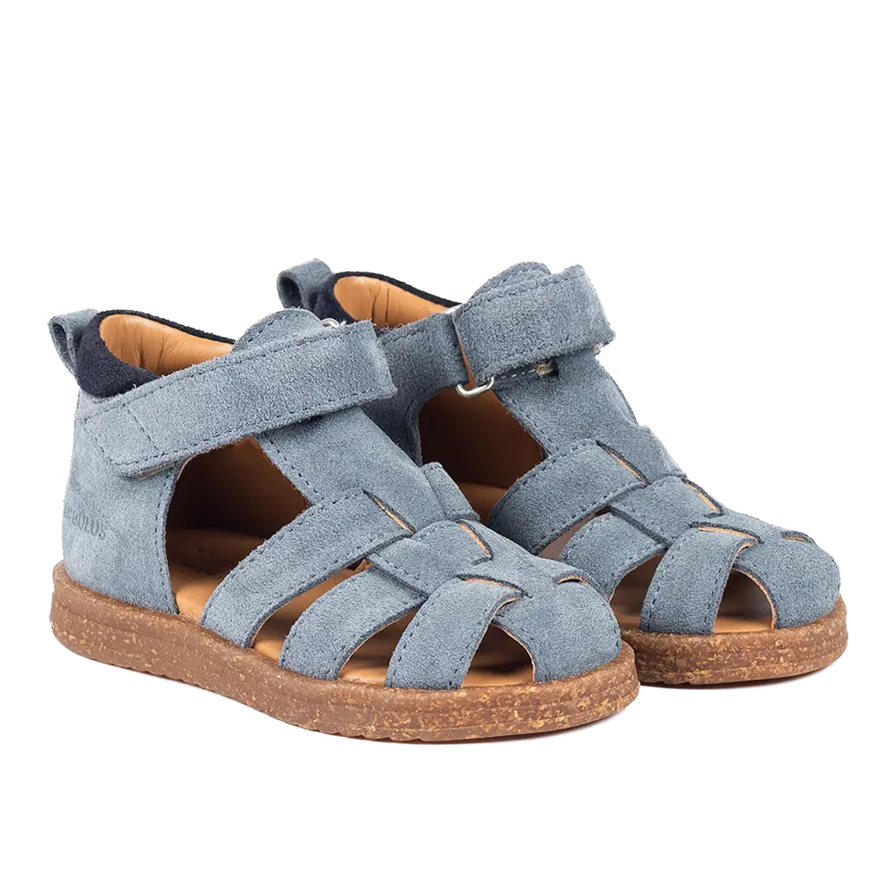 Begynder sandal - Blue Fog/Navy - 22 | Barnskor - Sandaler - Sandaler för nybörjare | BabyMode