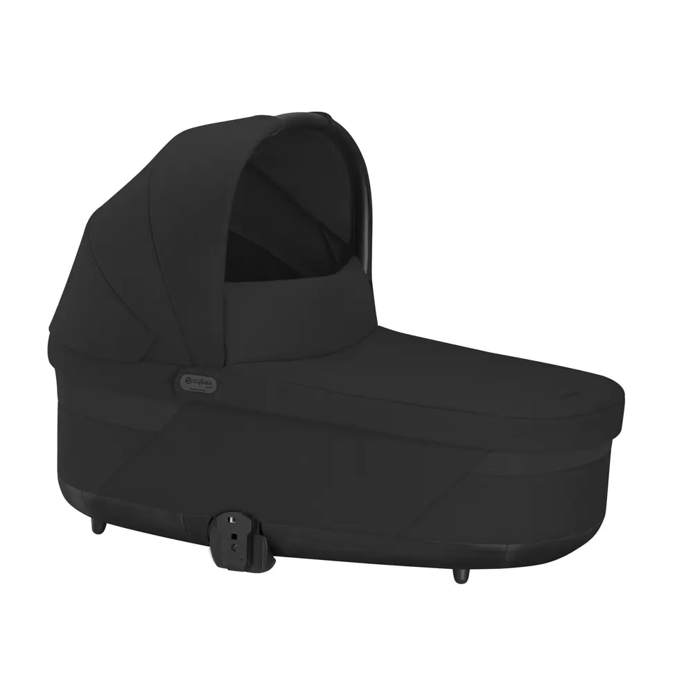 Cybex Cot S Lux Liggdel - Moon Black | Barnvagnar - Duovagnar - Liggdel för duovagnar | BabyMode