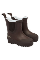Kort Fodrad Gummistövel - Chocolate