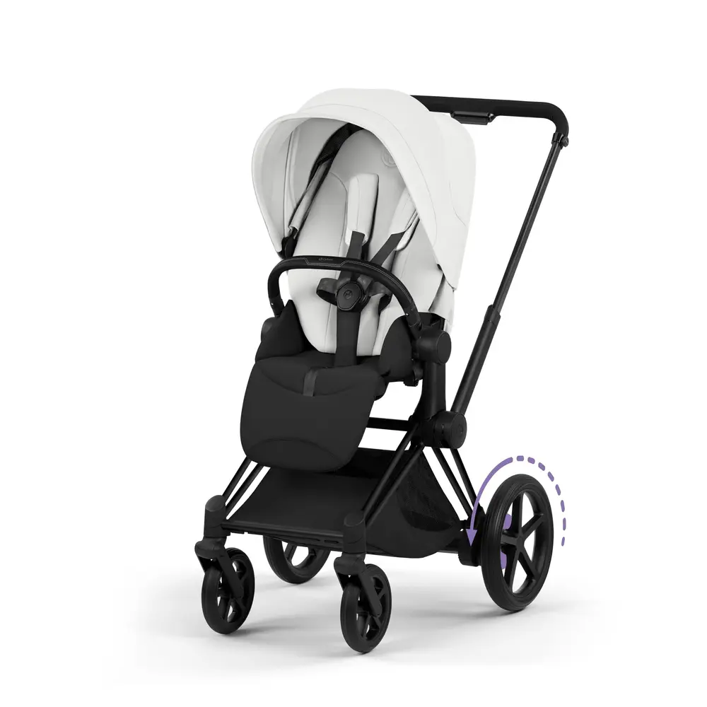 Cybex e-Priam Style Sittvagn - Sepia Black/Matt Black