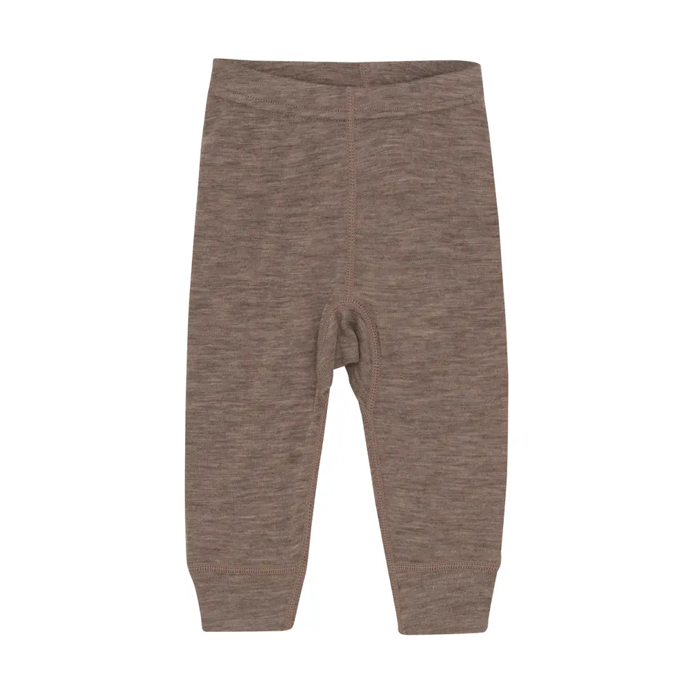 Leggings Ull - Leafless Tree Melange - 60 | Barnkläder - Ull - Ullbyxor | BabyMode