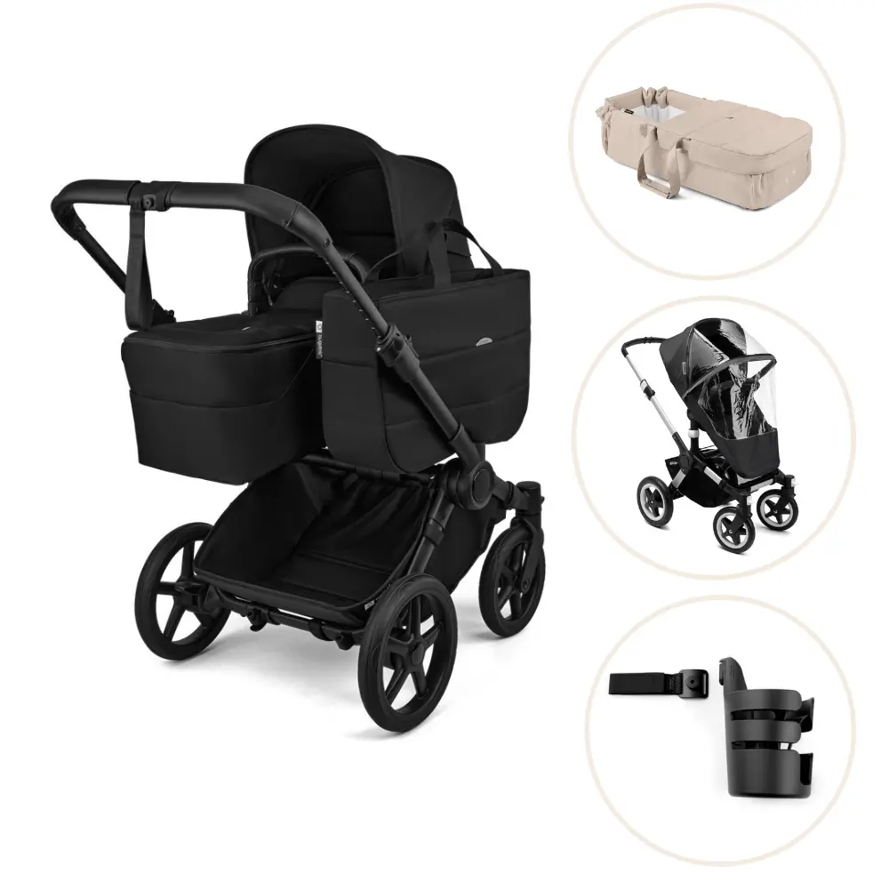 Bugaboo Donkey 6 Barnvagn - Heritage Black/Black