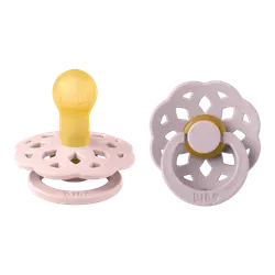 Napp Boheme 2-pack 0-6 mån - Blossom/Dusky Lilac | Baby & Barn - Sköta - Nappar | BabyMode