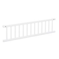 Grind till Bedside Crib Säng Boxspring XXL - Vit