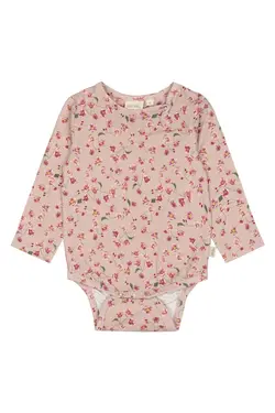 Långärmad Body - Autumn Anemone | Kläder - Bodys & overaller - Långärmad body | BabyMode