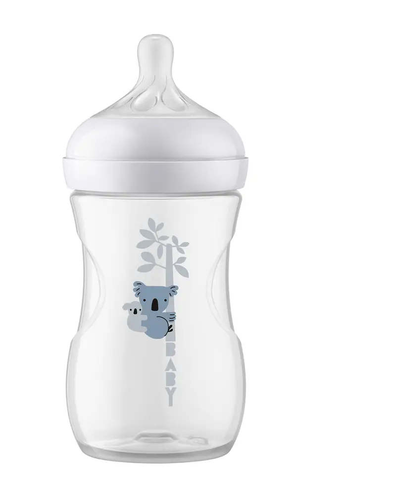Natural Response Nappflaska 260 ml - Koala | Baby & Barn - Äta - Nappflaskor | BabyMode