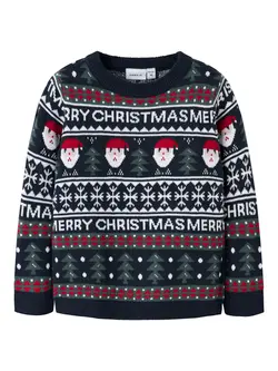 Rastokka Stickad tröja - Dark Sapphire | Kläder - Toppar - Koftor, västar & tröjor | BabyMode