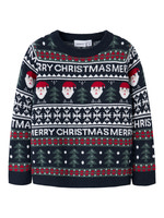 Rastokka Stickad tröja - Dark Sapphire