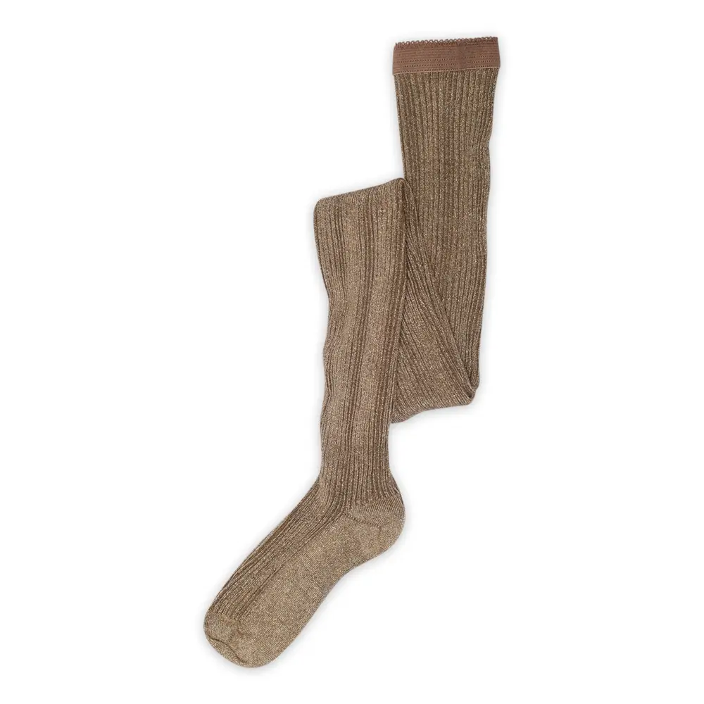 Strumpbyxor Celosia Glitter - Brown Sienna - 70