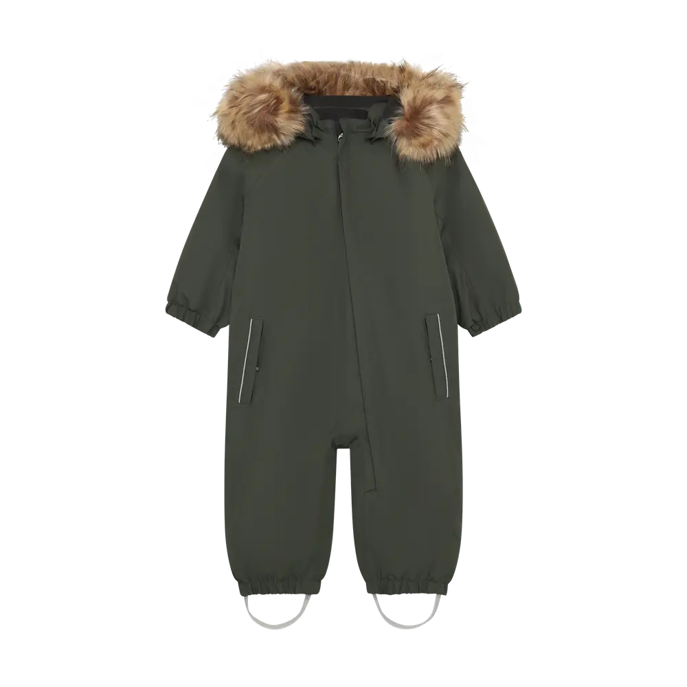 Color Kids Vinteroverall M. Fake Fur - Kambaba - 104