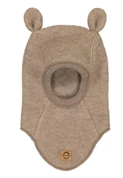 Balaclava Ull med Öron - Melange Denver | Kläder - Ull - Ullmössor, ullvantar och ulltossor | BabyMode