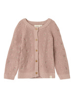 Emlen ls strik cardigan - SHADOWGRAY