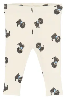 Sylvan Rib Leggings - Gardenia | Kläder - Underdelar - Leggings | BabyMode