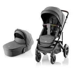 SMILE 5Z Style och liggdel - Mineral grey | Barnvagnar | BabyMode