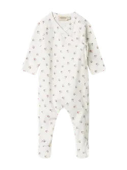 Rubetta Jumpsuit - Little sakura | Kläder - Bodys & overaller - Jumpsuit med fot | BabyMode