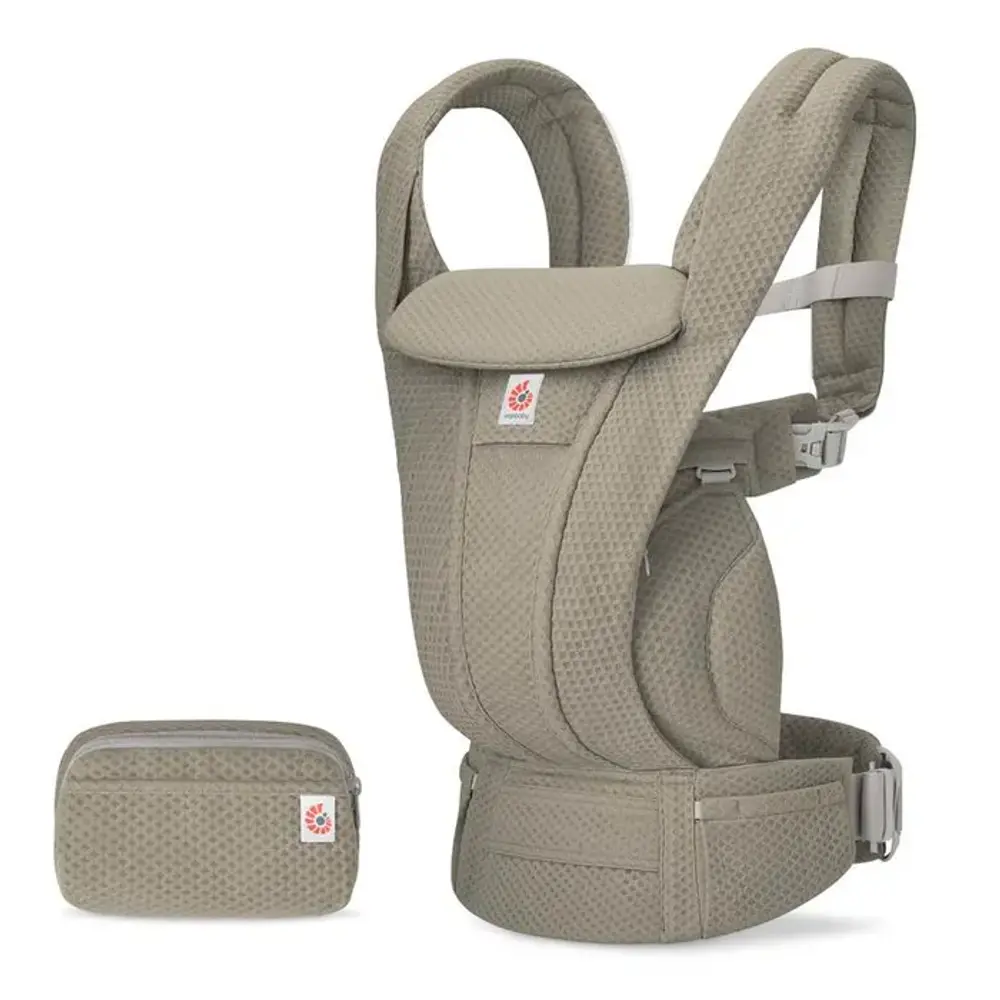 Ergobaby Omni Deluxe Bärsele Mesh - Soft Olive