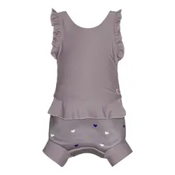 Baddräkt - Neopren - Frill - Wood - Hearts - Wood | Kläder - Badkläder - Baddräkter & bikinis | BabyMode