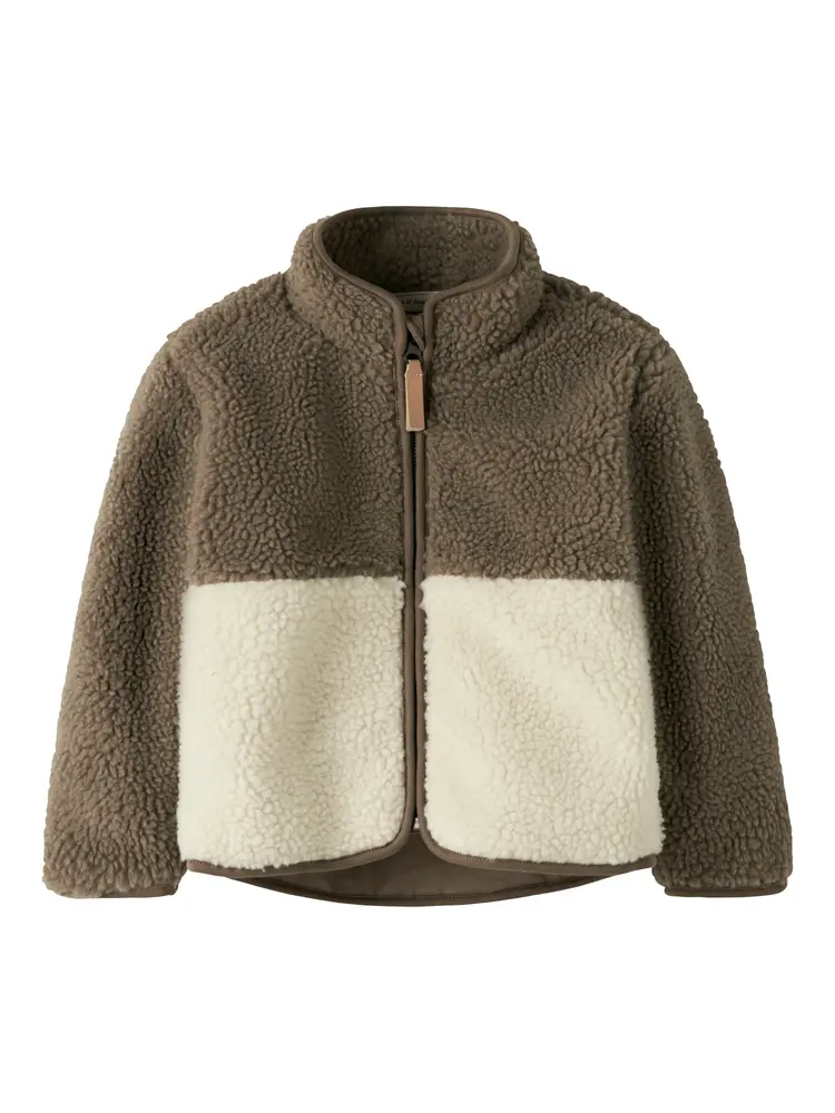 Lajo Loose Jacka - Turtledove - 98 | Barnkläder - Ytterplagg - Softshell & fleece - Fleece | BabyMode