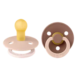 Napp Studio Fusion Colour 2-pack Latex 0-6 mån - Blush Mix | Baby & Barn - Sköta - Nappar | BabyMode